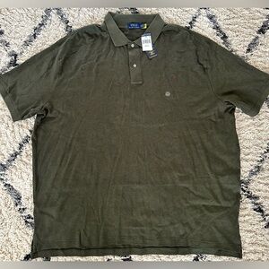 Polo by Ralph Lauren Men's Green Polo Shirt